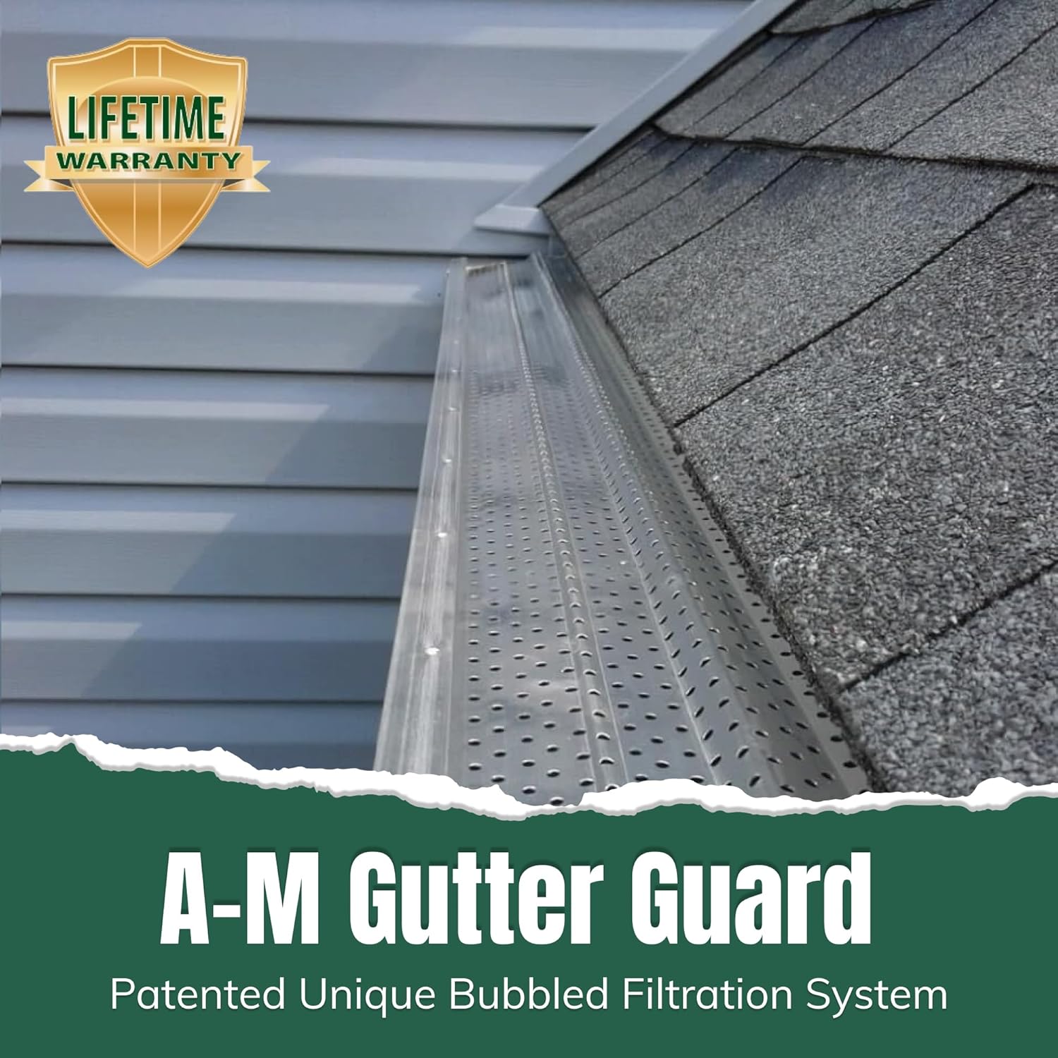 A-M Gutter Guard – (6 Inch - 200 Feet